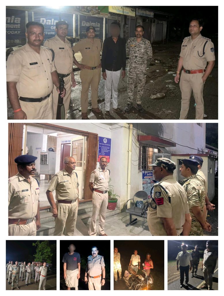 कॉम्बिंग गश्त, जिला दतिया, Datia Police