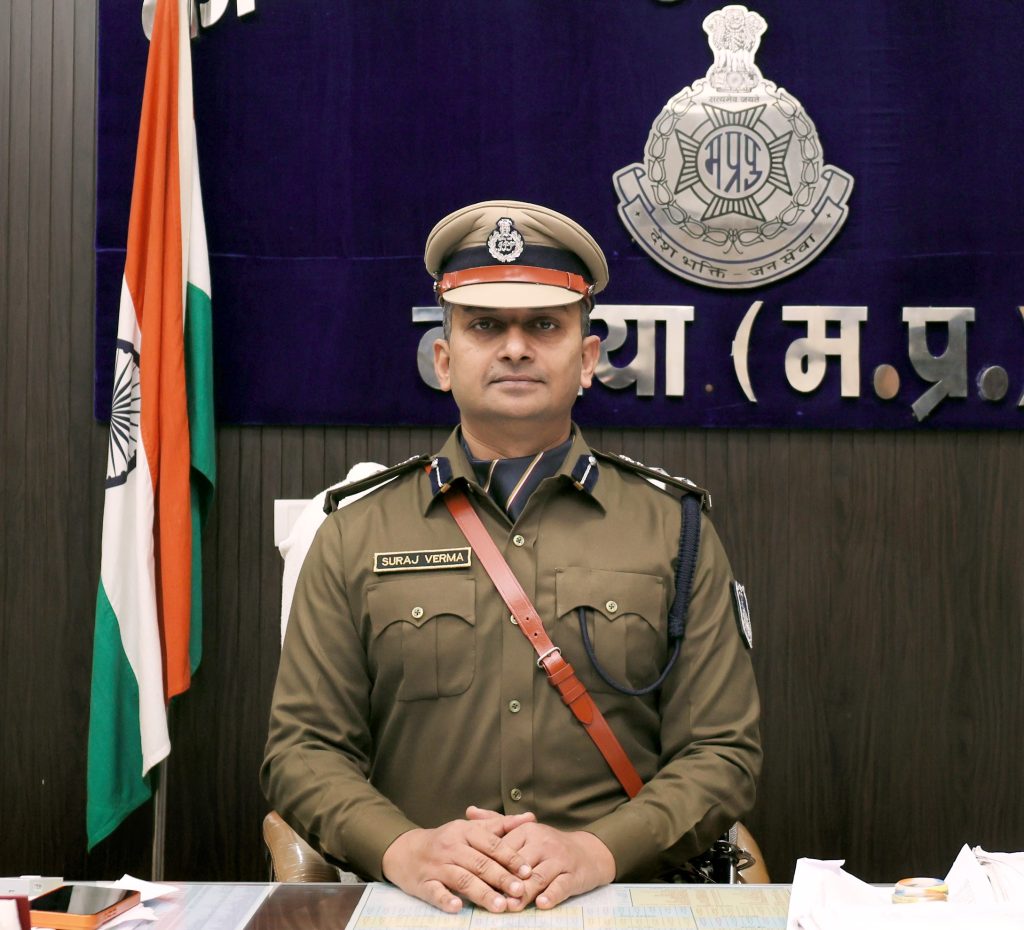 IPS Shri Suraj Kumar Varma, SP Datia